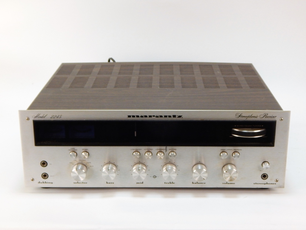 Appraisal: MARANTZ MODEL STEREOPHONIC RECEIVER STEREO Japan th CenturyMetal case with