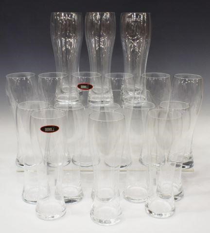 Appraisal: lot of Riedel colorless glass pilsner beer glasses all having