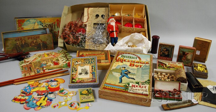 Appraisal: Lot of Late th th Century Ephemera and Toys including