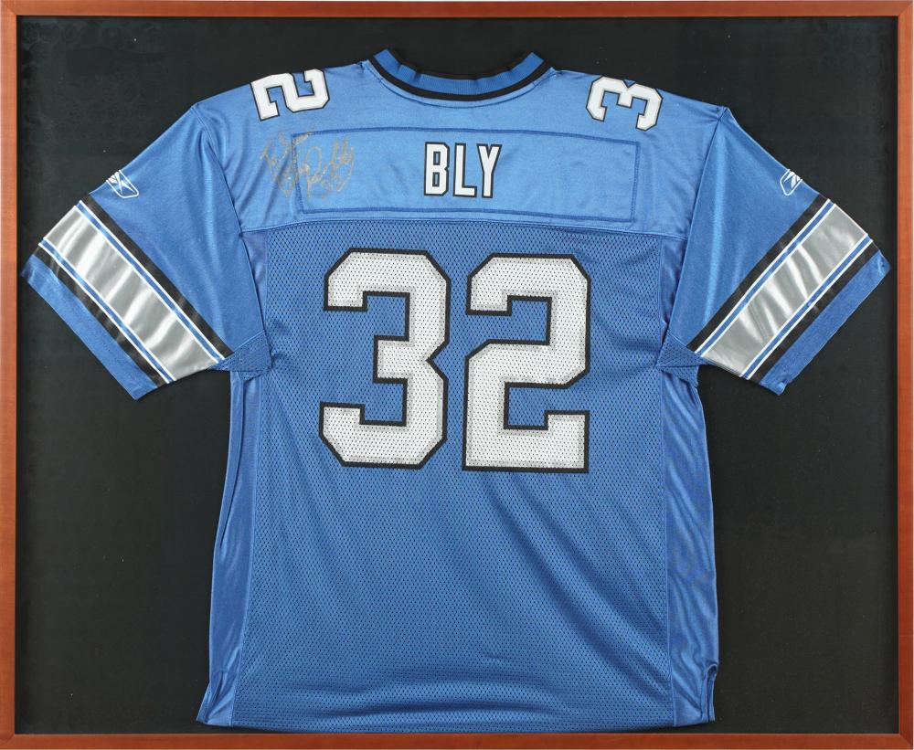 Appraisal: DRE BLY-SIGNED LIONS JERSEYsigned To Sean Best Wishes Dre Bly