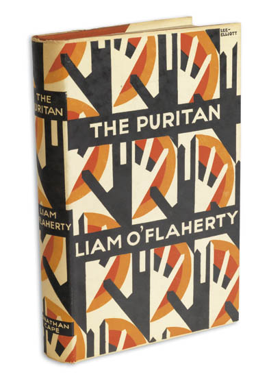 Appraisal: O'FLAHERTY LIAM The Puritan vo orange cloth decorated in green