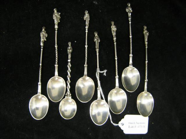 Appraisal: Set of Apostle Spoons sterling silver hallmarked