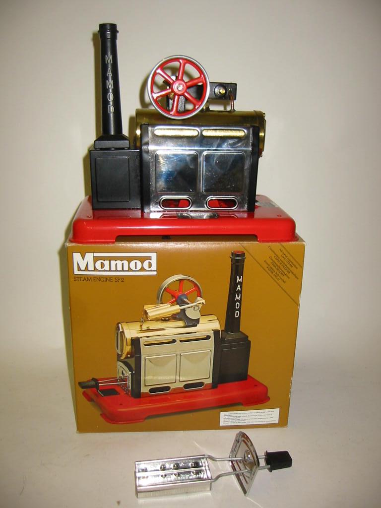 Appraisal: A Mamod SP stationary steam engine wide boxed never steamed