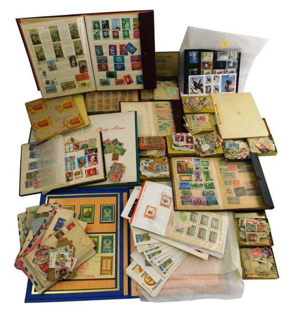 Appraisal: STAMPS Collection of partial sets of Chinese stamps to in