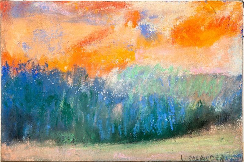 Appraisal: Lawrence B Salander b Group of Eleven Landscapes Eleven pastels