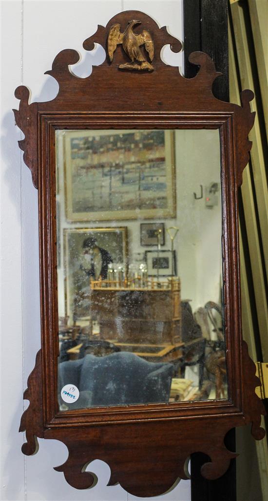 Appraisal: Sale Lot A Chippendale Mahogany Parcel Gilt Mirror th century