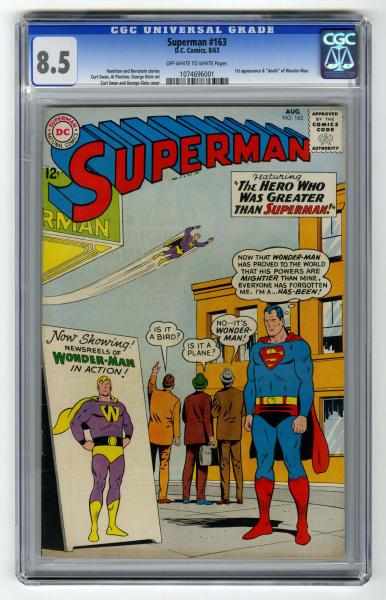 Appraisal: Superman CGC D C Comics Click for full description