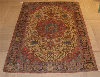 Appraisal: Tabriz carpetnorthwest persia circa