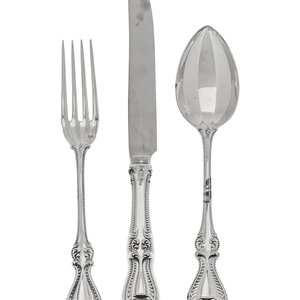 Appraisal: An American Silver Flatware Service Towle Silversmiths Newburyport MA Old