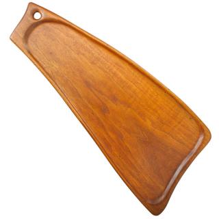 Appraisal: WHARTON ESHERICK Carved walnut serving tray WHARTON ESHERICK - Carved