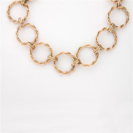 Appraisal: Gold-Filled Necklace Estimate -