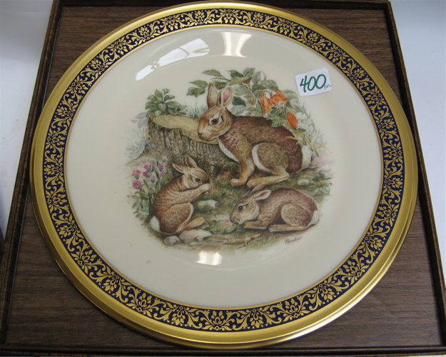 Appraisal: A COLLECTORS GROUP OF TEN LENOX ANNUAL PLATES a series