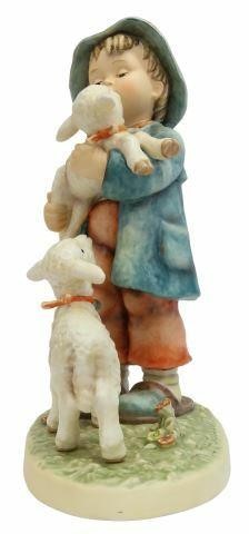 Appraisal: Hummel porcelain figural group Sheperd's Boy III M J Hummel's