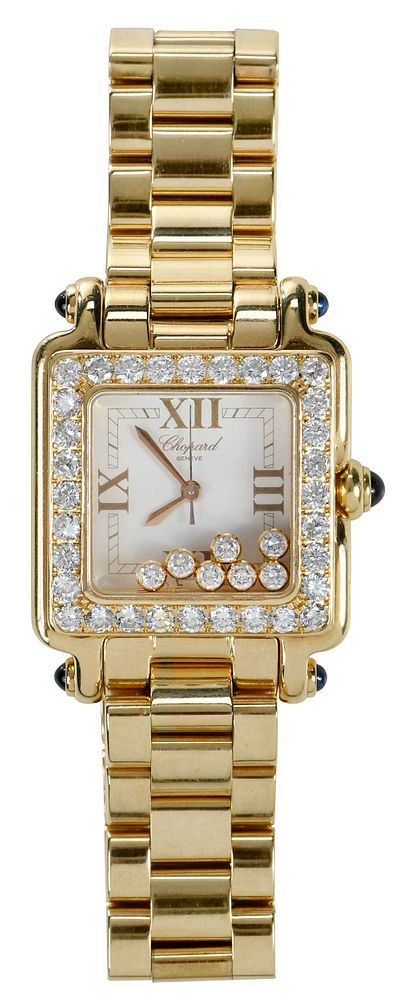 Appraisal: Chopard kt Diamond Watch Happy Sport design x mm case