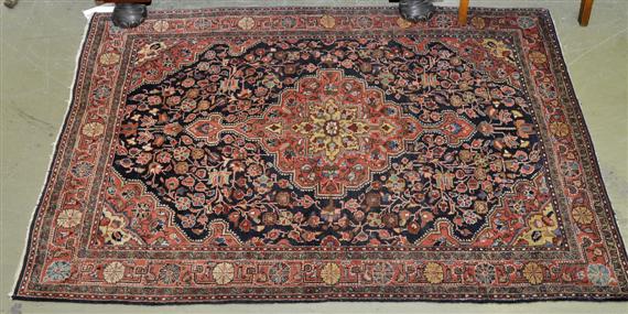 Appraisal: SAROUK CARPET antique Slight traces of wear x cm