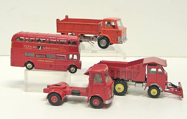 Appraisal: Dinky Trucks An accumulation of Dinky diecast British trucks from