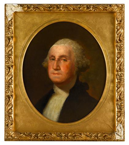 Appraisal: American School th centuryportrait of george washington