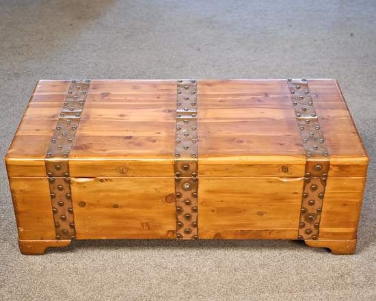 Appraisal: Red Cedar Chest Tennessee Red Cedar Co H W D