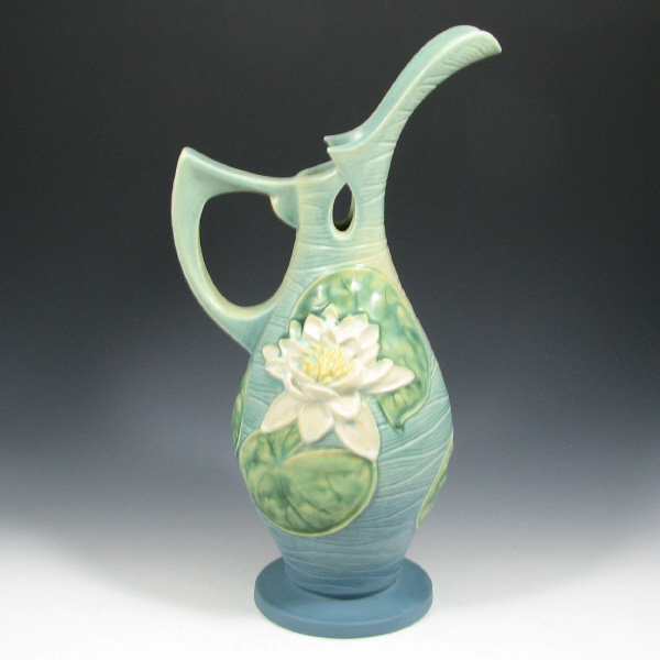 Appraisal: Roseville Water Lily - Ewer Roseville Water Lily - ewer