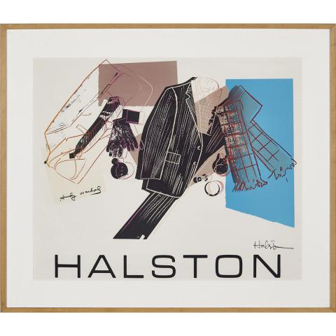 Appraisal: Andy Warhol - UNTITLED HALSTON ADVERTISING CAMPAIGN MEN S WEAR