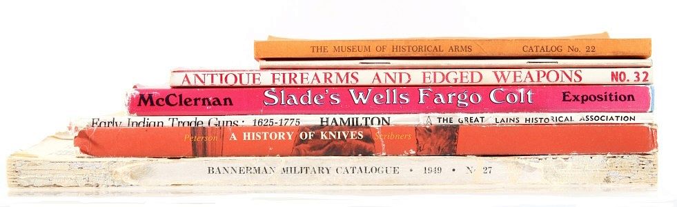 Appraisal: Mid 's Historic Arms Books Catalogue Set Included in this