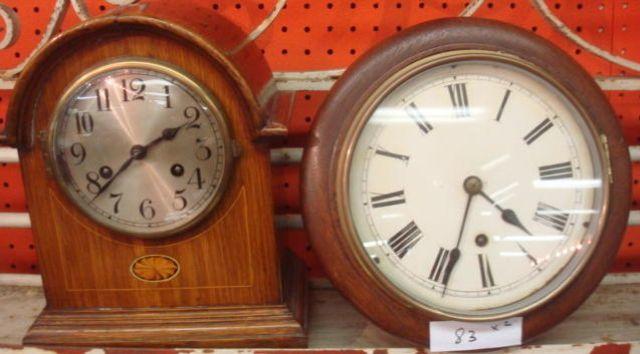 Appraisal: Clocks -mantle -wall From a Stamford CT home