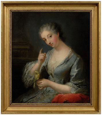 Appraisal: Painting attributed to Etienne Jeaurat Etienne Jeaurat French - L