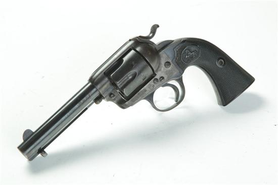 Appraisal: COLT BISLEY REVOLVER WCF six-shot cylinder '' round barrel checkered