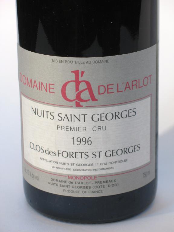 Appraisal: A CASE OF NUITS ST GEORGE ER CRU CLOS DES