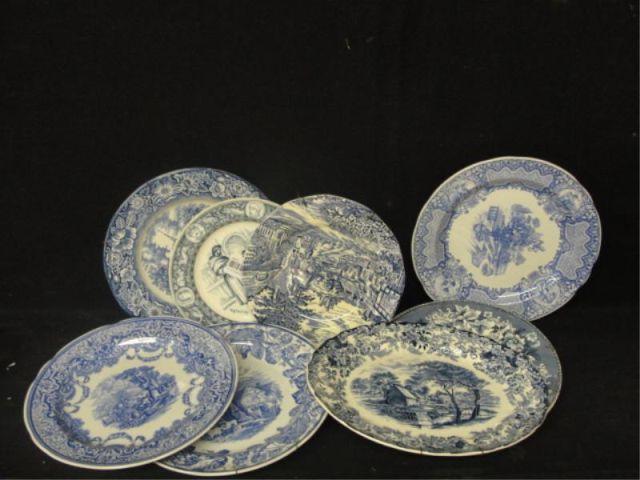 Appraisal: Lot of English Blue Porcelain From a White Plains home