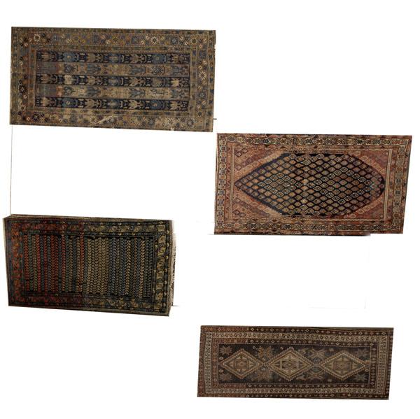 Appraisal: ORIENTAL AREA RUGS Four in assorted designs and sizes early