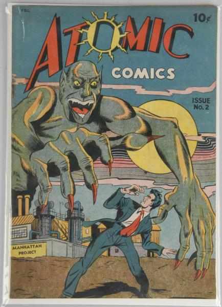 Appraisal: Atomic Comics No Description This clean issue lays very flat