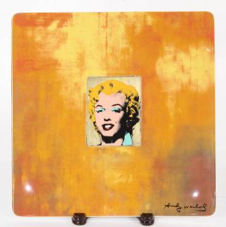 Appraisal: After Andy Warhol Marilyn Rosenthal Studio Line Limited Edition Plate