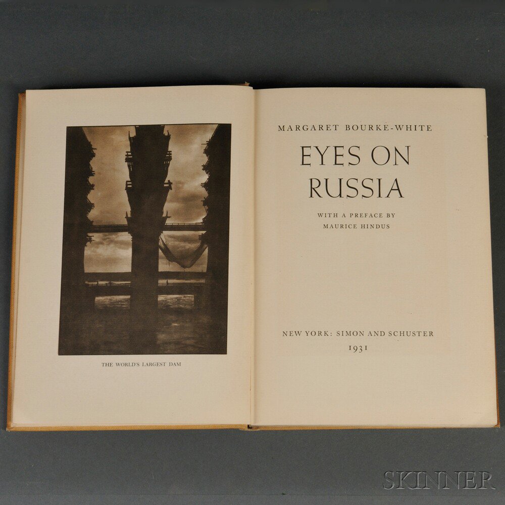 Appraisal: Bourke-White Margaret - Eyes on Russia Inscribed New York Simon