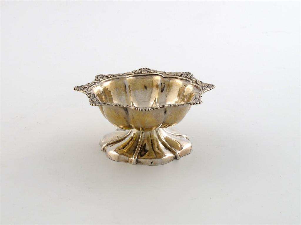 Appraisal: A th century Russian silver salt cellar