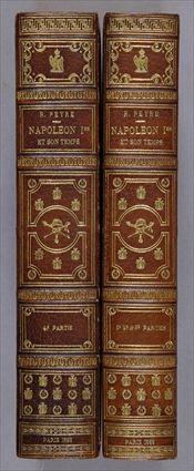 Appraisal: NAPOLEONIC PERIOD - VOLUMES Peyre Roger Napoleon I Paris st