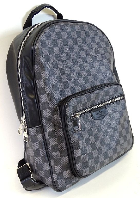 Appraisal: Louis Vuitton Josh Backpack Damier Graphite Louis Vuitton Josh Backpack