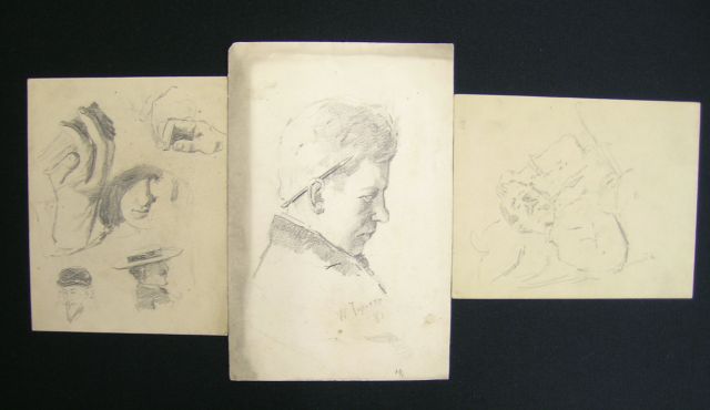 Appraisal: William J Forsyth - IN x graphite signed lower right