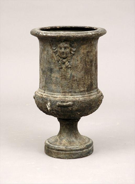 Appraisal: Cast-Iron Garden Urn in