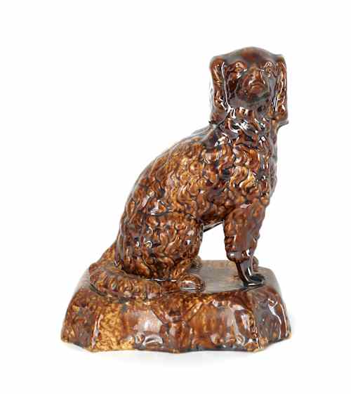 Appraisal: Bennington type spaniel th c h