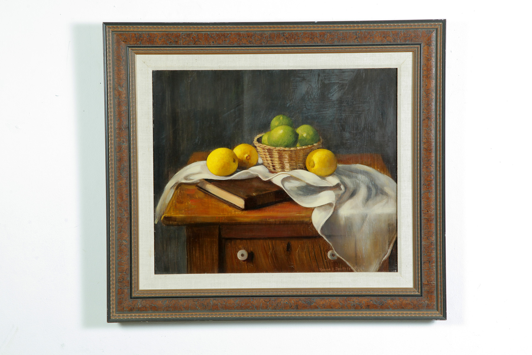 Appraisal: STILL LIFE BY ROBERT J SMITH OHIO CALIFORNIA - Oil