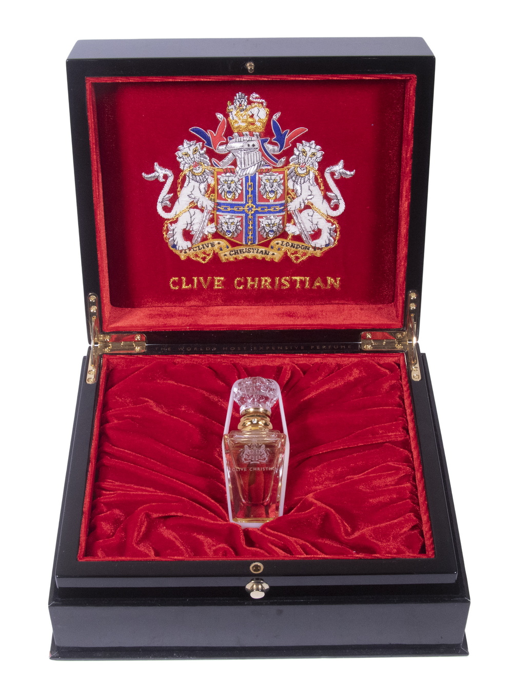 Appraisal: CLIVE CHRISTIAN NO PERFUME IN FITTED CASE The World's Most