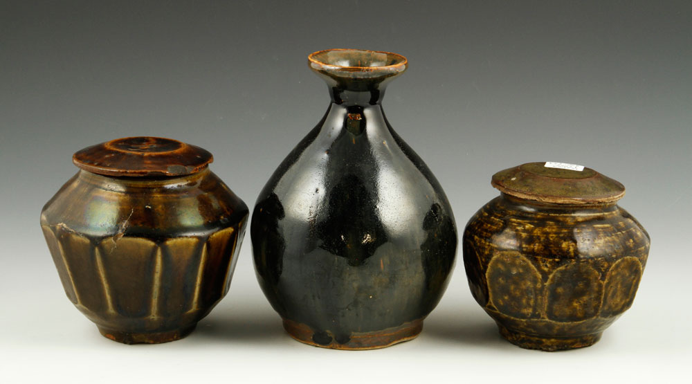 Appraisal: - Three th C Korean Items Lot of three th