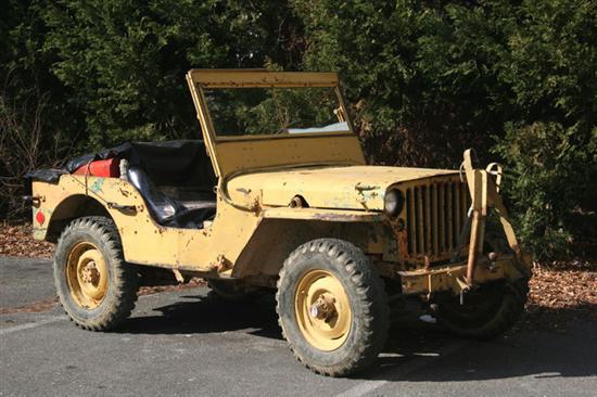 Appraisal: WILLYS MB WW JEEP Delivered to US Navy Feb VIN