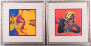 Appraisal: Bert Stern Marilyn Monroe Serigraphs Pair Bert Stern American -