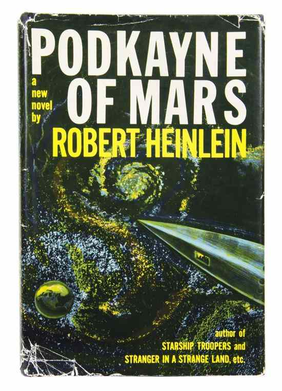 Appraisal: HEINLEIN ROBERT Podkayne of Mars New York Putnam vo publisher's