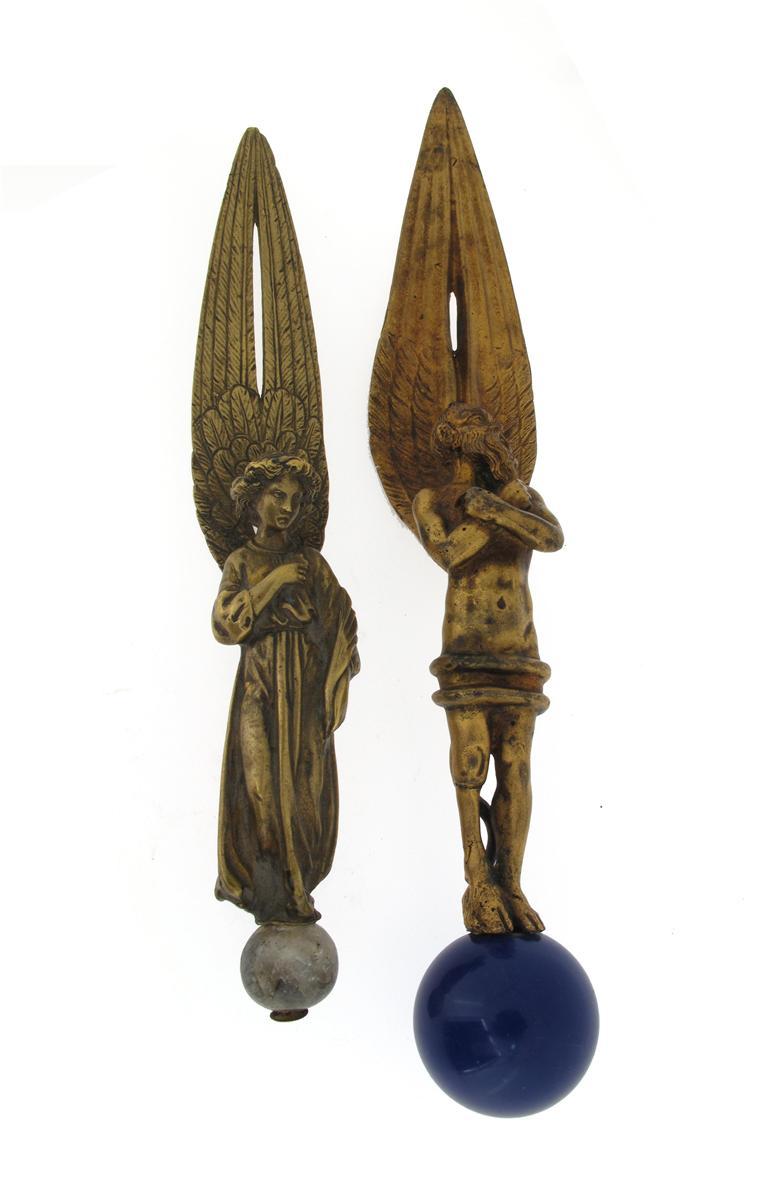 Appraisal: A th Century metal letter opener in the form of