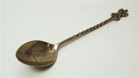 Appraisal: Ballater - a Scottish provincial silver teaspoon William Robb marked