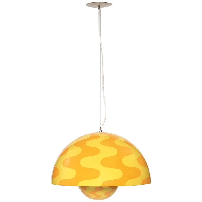 Appraisal: Verner Panton Flower Pot hanging lamp by Louis Poulsen Denmark