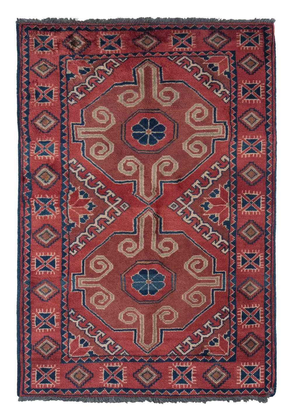 Appraisal: AFGHAN RUG X TH ST CENTURYAFGHAN RUG ' X '